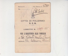 Amgot Libretto Assistenza 1944- Italy Italia - Britisch-am. Bes. Neapel