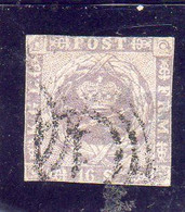 Danemark: Année (1854-1864) N° 6 Oblitéré - Dienstzegels
