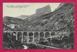 CPA Clelles - Le Viaduc Et Le Mont-Aiguille - Clelles
