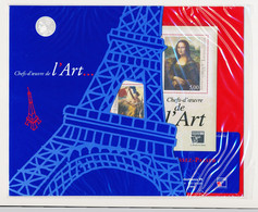 France Les Chefs D'oeuvre De L'Art  Philex France 1999 BF 23** Sous Blister Fermé Avec Laissez Passer Bleu - Souvenir Blocks & Sheetlets