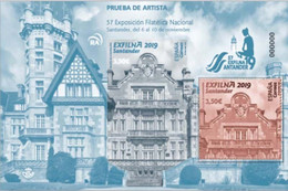 [P145] España 2019. Prueba Oficial. Exfilna. Santander - Proofs & Reprints