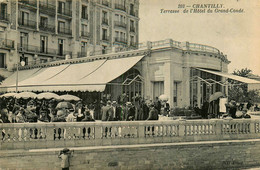 Chantilly * La Terrasse De L'hôtel Du Grand Condé * Buvette Bar - Chantilly