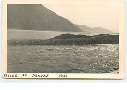 Vallée Du Danube 1936 (carte Photo) - Romania