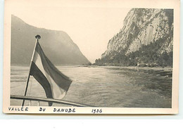 Vallée Du Danube 1936 (carte Photo) - Roemenië