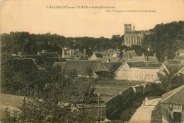 Chaumont En Vexin * Rue Et Vue Sur L'hôtel De Ville - Chaumont En Vexin