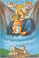 011212 "MADONNA DI PORTO - GIMIGLIANO - CATANZARO" CART. ORIG. SPEDITA 1992 - Lugares Santos