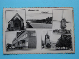 Groeten Uit > LOMMEL ( Uitg. G. Wielockx-Jansen ) Anno 1955 ( Zie / Voir Scan ) ! - Lommel