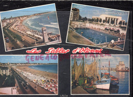 85- SABLES D ' OLONNE- LA PLAGE  LE REMBLAI  LE CASINO LA PISCINE - Sables D'Olonne