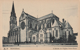 Delcampe - Cpa 38 Bergerac L'abside De L'église Notre-dame - Bergerac