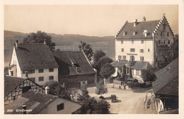 CPA SUISSE CARTE PHOTO GREIFENSEE - Greifensee