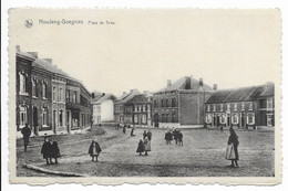 - 1900 -   HOUDENG - GOEGNIES     (   LA LOUVIERE ) Place Du Trieu - La Louviere