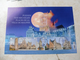 Belgique Bloc 2021 Oblitéré / Belgie  Blok 297 Gestempelt Mooie 2021 ( Haine Saint Pierre ) Mechelen Malines - Used Stamps
