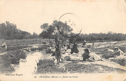 CPA MAROC OUDJDA JUIVES AU LAVOIR - Sonstige & Ohne Zuordnung