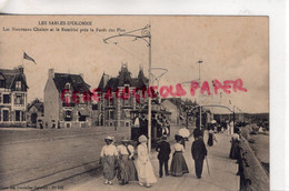 85- SABLES D ' OLONNE- LES NOUVEAUX CHALETS ET LE REMBLAI PRES LA FORET DES PINS - TRAMWAY - Sables D'Olonne