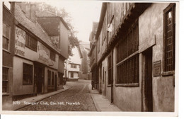 Royaume Uni Angleterre Norfolk Norwich Strangers Club Elm Hill - Norwich