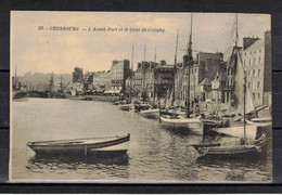 CPA 50 - CHERBOURG  Le Port  ( Ref CH P 212 ) L'avant Port Et Le Quai De Caligny - Cherbourg