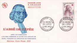 France PA N°1226 - FDC - 1950-1959