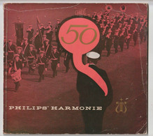 Brochure-leaflet Philips: Philips Harmonie Eindhoven 50 Jaar 1911-1961(NL) - Libri & Schemi