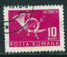 RUMANIA - EMISION EN PAREJAS - AÑO 1967 - Nº  CATALOGO  YVERT 0129B TAXAS - USADO - Steuermarken