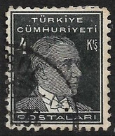 TURQUIA - ATAKÜRK  - AÑO 1931 - Nº  CATALOGO  YVERT 0809 - USADO - Neufs