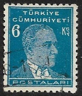 TURQUIA - ATAKÜRK  - AÑO 1931 - Nº  CATALOGO  YVERT 0811 - USADO - Neufs
