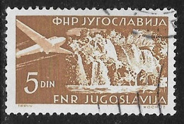 YUGOSLAVIA - VISTAS DIVERSAS - AÑO 1953 - Nº  CATALOGO  YVERT 0034A  AEREO - USADO - Luftpost