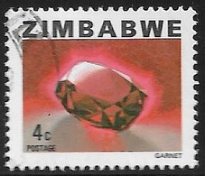 ZIMBAUE - MINERALES - AÑO 1980 - Nº  CATALOGO  YVERT 0003 - USADO - Zimbabwe (1980-...)