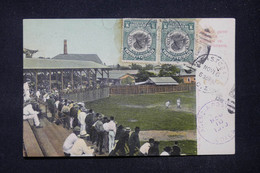 PANAMA - Affranchissement De Cristobal Sur Carte Postale En 1910 Pour La France Avec Cachet De Colon - L 117317 - Panama