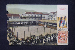 PANAMA - Affranchissement De Cristobal Sur Carte Postale ( Dans L'Etat ) En 1910 Pour La France Via New York - L 117318 - Panama