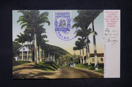 PANAMA - Cachet De L 'Agence Postale De Colon Sur Carte Postale En 1907 Pour La France - L 117320 - Panama
