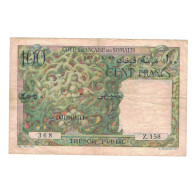 Billet, Côte Française Des Somalis, 100 Francs, Undated (1952), KM:26a, TTB - Somalia