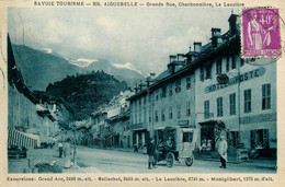 Aiguebelle * Grande Rue , Charbonnière , La Lauzière * Hôtel De La Poste * Auto Garage - Aiguebelle