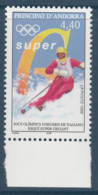 Andorre Française - Tp De 1998 - Jeux Olympiques D'hiver De Nagano - MI N° 519 MNH ** - Hiver 1998: Nagano