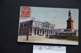 CARTOLINA POSTKARTE POSTCARD POSTAL SUD AMERICA URUGUAY MONTEVIDEO CASA DE GOBIERNO VG 1918 - Uruguay