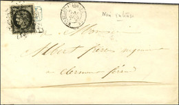 Grille / N° 3 Càd T 15 BENEVENT-L'ABBAYE 22. 1849. - TB. - 1849-1850 Ceres
