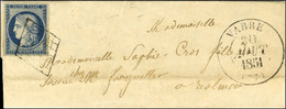 Grille / N° 4 Càd T 13 VABRE (77). 1851. - TB / SUP. - R. - 1849-1850 Ceres