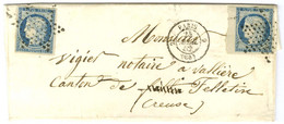 Etoile / N° 4 (2) 1 Ex Bdf Càd PARIS (60). 1852. - TB / SUP. - 1849-1850 Ceres