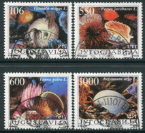 YUGOSLAVIA 1988 Molluscs Used..  Michel 2275-78 - Oblitérés