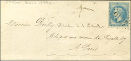 GC 4340 (Wassy Sur Blaise) / N° 29 Sur Lettre Avec Texte Daté Dammartin Le Franc Le 15 Mars 1871 Pour Paris Sans Càd D'a - War 1870