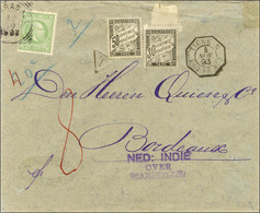 Càd SOERABAYA / Indes Néerlandaises 30 Cents (émission De 1870 / 86) Sur Lettre 2 Ports Insuffisamment Affranchie Pour B - Maritime Post