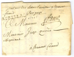 AURILLAC (L N° 3 ) + '' Franc '' (L N° 5). 1771. - TB / SUP. - 1701-1800: Precursors XVIII