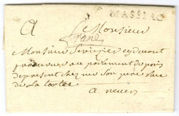 MASSIAC (L N° 1) + '' Franc '' (L N° 2). 1790. - TB / SUP. - 1701-1800: Precursors XVIII