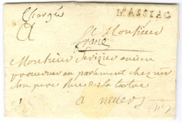 MASSIAC (L N° 1) + '' Franc '' (L N° 2) + '' Chargé '' (L N° 3). 1791. - TB / SUP. - R. - 1701-1800: Precursori XVIII