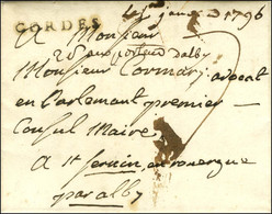 CORDES (L N° 1) + '' De S Au Porteur D'alby ''. 1789. - TB / SUP. - 1701-1800: Vorläufer XVIII