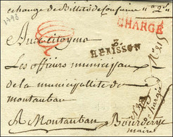 TROYES / HERISSON Sur Lettre Chargée. Au Recto, Mention Manuscrite '' échange De Billets De Confiance ''. 1793. - SUP. - 1801-1848: Precursors XIX