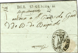DEB ST-GENIEZ-11 + '' Deb De Bagnols ''. An 7. - SUP. - R. - 1801-1848: Vorläufer XIX