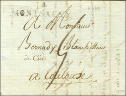 14 / MONTSALVY (47 X 11mm ). 1810. - TB / SUP. - 1801-1848: Precursors XIX