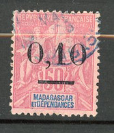MAD- Yv.  N°  58   (o)  0,10 S 50c   Surchargés   Cote  10   Euro   BE  2 Scans - Used Stamps