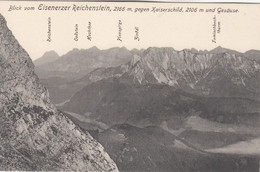 A8689) Blick Vom EISENERZER REICHENSTEIN 2166m Gegen KAISERSCHILD U. Gesäuse - - Eisenerz