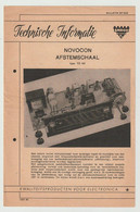 Brochure-leaflet AMROH Radio Onderdelen Muiden (NL) - Libri & Schemi